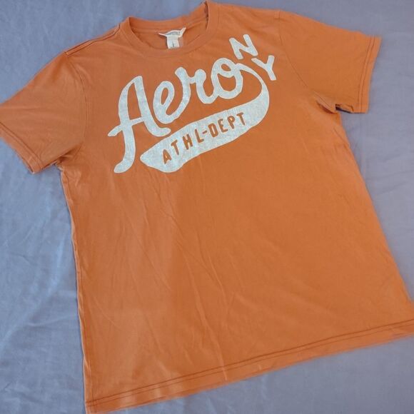 Aero NY pullover tee - Size: Large  (0123) - Picture 1 of 4